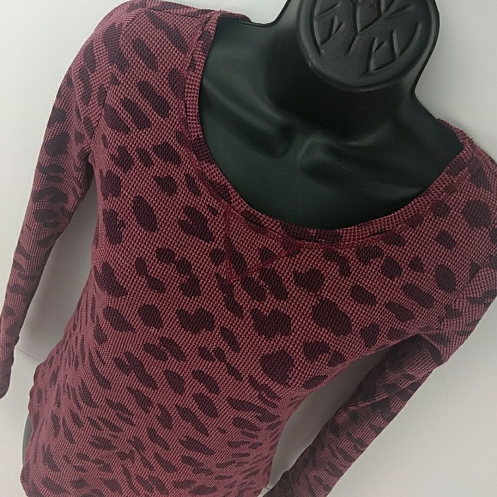 Purple Thermal Long Sleeve Top